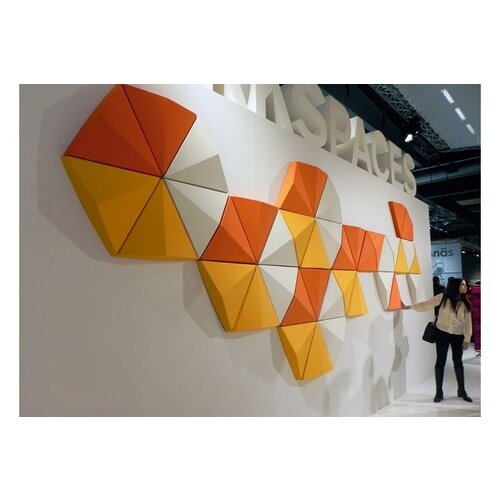 Abstracta Abstracta Bits Wall Akoestische oplossing