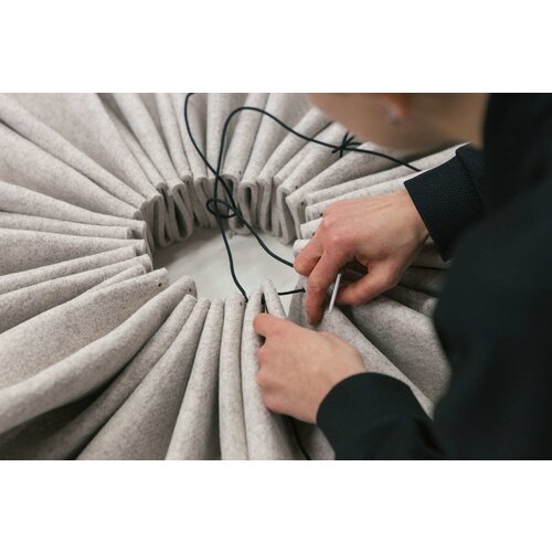 BuzziSpace BuzziSpace BuzziPleat akoestische verlichting BuzziSpace BuzziSpace BuzziPleat akoestische verlichting