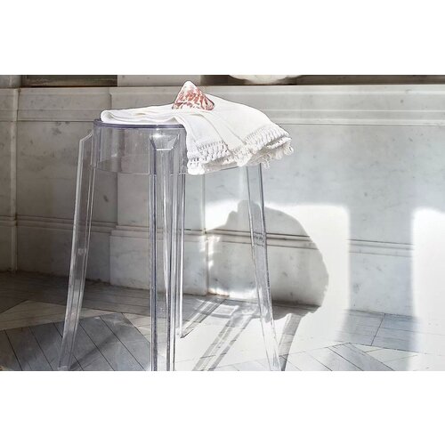 Kartell Kartell Charles Ghost hoge kruk
