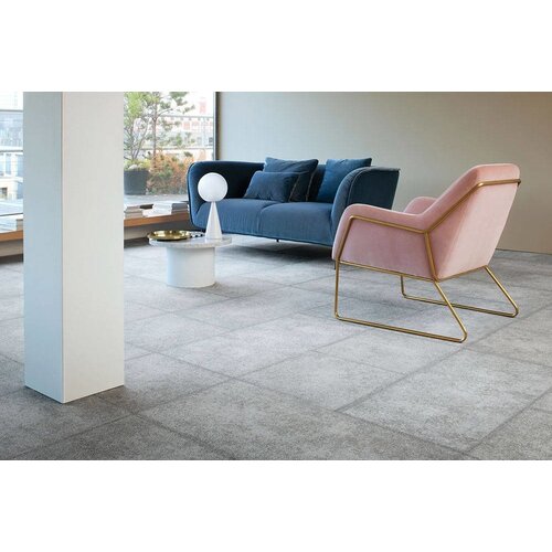 Milliken Milliken Comfortable Concrete akoestische tapijttegels en tapijtplanken