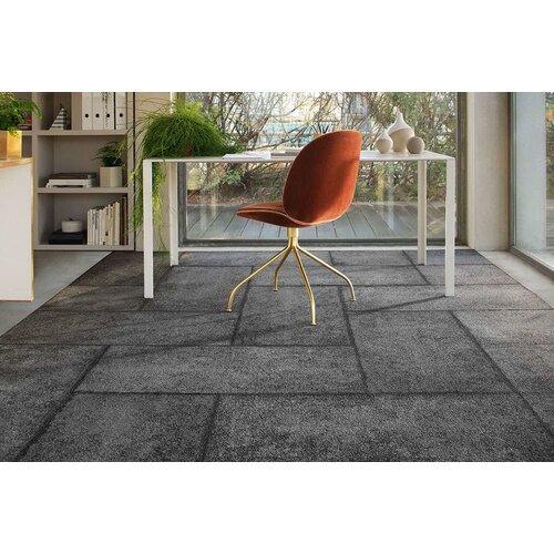 Milliken Milliken Comfortable Concrete akoestische tapijttegels en tapijtplanken