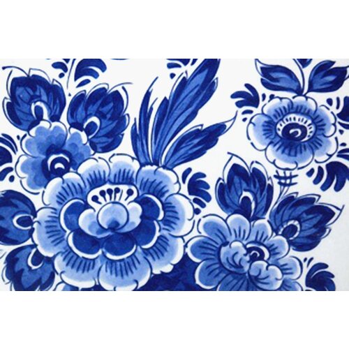 Donkersloot Donkersloot Delfsblauw karpet | vloerkleed