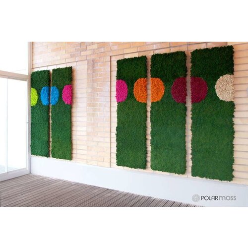 Draumr Draumr Polarmoss Flex Elements groene wanden