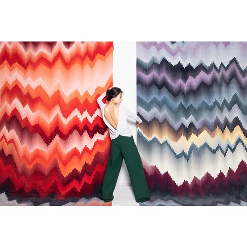 Donkersloot Donkersloot Glitch tapijt