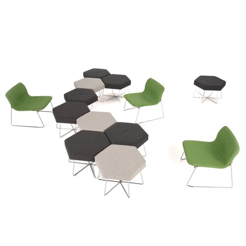 Naughtone Naughtone Pollen Poef Naughtone Naughtone Pollen Poef