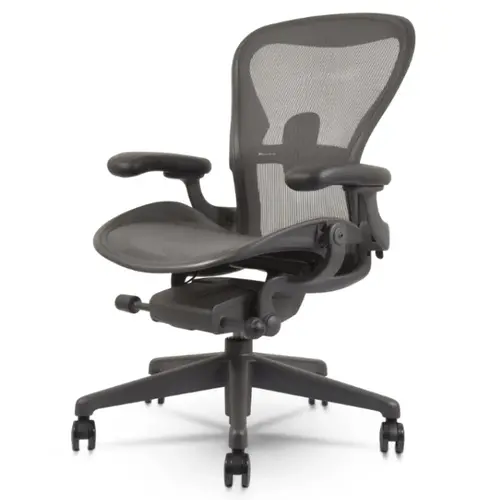 Refurbished Aeron Remastered Herman Miller Chair (Graphite)