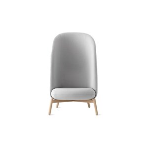 +Halle +Halle Easy Nest Chair XL Wood fauteuil