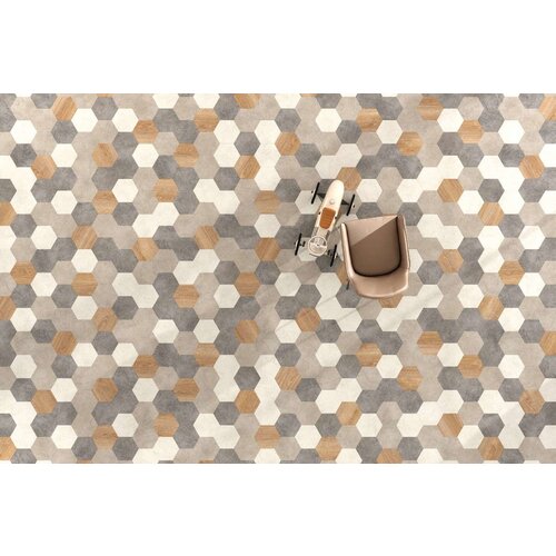 IVC Moduleo IVC Moduleo LVT Studio Moods Hexagon 211 vinyl tegels