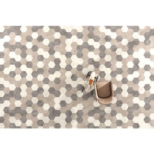 IVC Moduleo IVC Moduleo LVT Studio Moods Hexagon 211 vinyl tegels