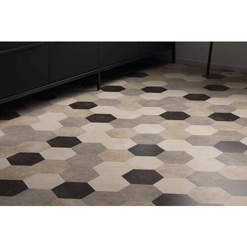 IVC Moduleo IVC Moduleo LVT Studio Moods Hexagon 211 vinyl tegels