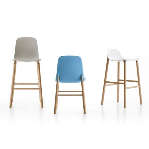 Kristalia Kristalia Sharky Stool hoge kruk