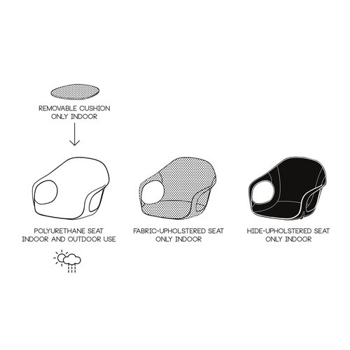 Kristalia Kristalia Elephant Lounge fauteuil Kristalia Kristalia Elephant Lounge fauteuil