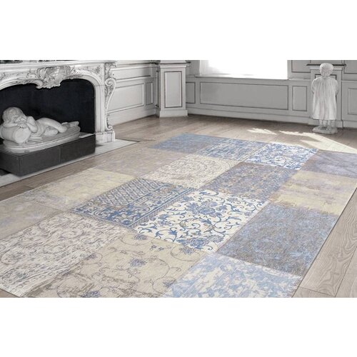 Louis de Poortere Louis de Poortere Cameo Patchwork vloerkleed | karpet Louis de Poortere Louis de Poortere Cameo Patchwork vloerkleed | karpet