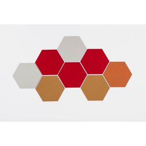 Smit Visual Smit Visual Chameleon Pinning Six Square design prikbord
