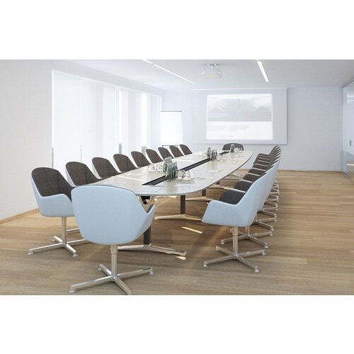 Wiesner Hager Wiesner Hager Pulse Conferentiestoel