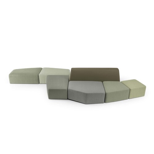 True Design True Design Stone modulaire bank