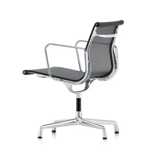 Vitra Refurbished Vitra EA 108 Netweave Aluminium Chair