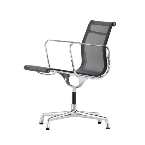 Vitra Refurbished Vitra EA 108 Netweave Aluminium Chair